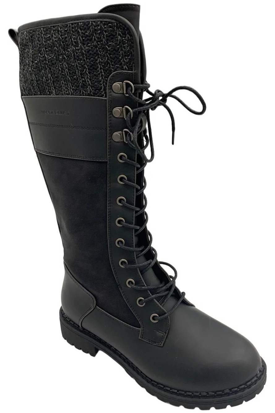 Wanderlust Women's Lucy Boots Black - Wide
